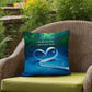 Let Love Be The Voice That Quiets Your Mind: Indoor/Outdoor Pillow Self-Care for Relaxation, Mindfulness & Emotional Wellness