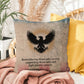 Remembering Those Who Served Indoor/Outdoor Pillow: Resilient Comfort - Mental Health & Memorial Tribute