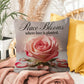 Peace Blooms Where Love Is Planted: Indoor/Outdoor Pillow Self-Care for Relaxation, Mindfulness & Emotional Wellness