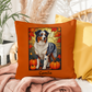 Australian Shepherd Blue Merle Coat Pillow, Personalized Dog Cushion, Indoor Outdoor Aussie Gift