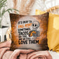 Mental health indoor/outdoor pillow with “It’s Okay To Fall” for self-care and comfort
