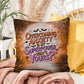Indoor/outdoor pillow with “Overcoming Anxiety” to promote mental wellness