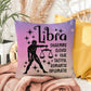 Libra Indoor/Outdoor Pillow – Zodiac Astrology Decor, Boho Accent for Home & Patio