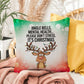 Jingle Bells, Mental Health… Please Don’t Stress Throw Pillow - Christmas humor decorative pillow