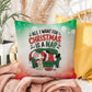 All I Want for Christmas is a Nap Throw Pillow - Relaxing holiday humor accent pillow for Christmas