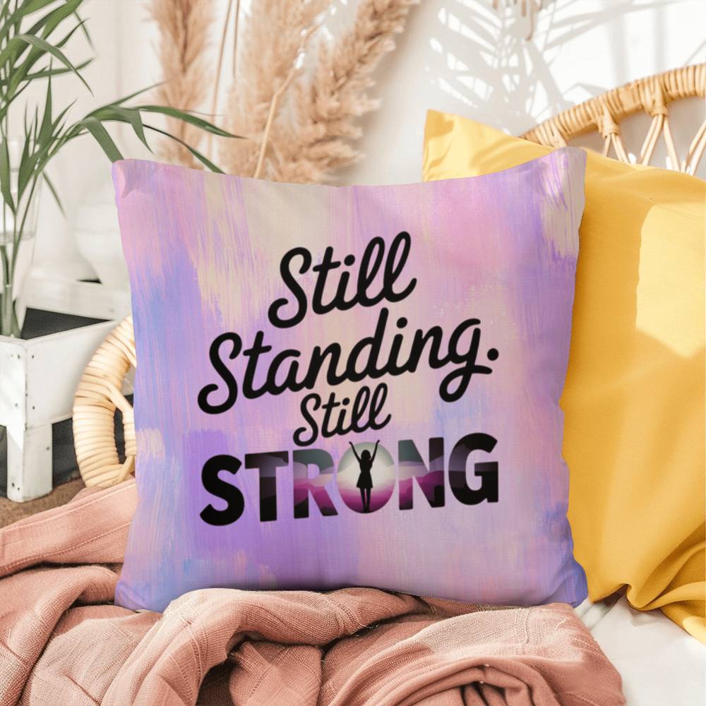 Rise & Reclaim Indoor/Outdoor Pillow – Strength and Resilience