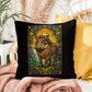 Shop our premium warthog stained glass style throw pillow from MySisterIsASurvivor.