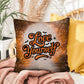 Halloween indoor/outdoor pillow with “Love Yourself” for mental health and self-love décor