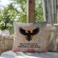 They Fought For Us Indoor/Outdoor Pillow: Resilient Comfort - Mental Health & Memorial Tribute