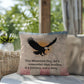 This Memorial Day, Let's Remember Indoor/Outdoor Pillow: Resilient Comfort - Mental Health & Memorial Tribute