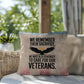 We Remember Their Sacrifice Indoor/Outdoor Pillow: Resilient Comfort - Mental Health & Memorial Tribute