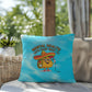 Mental Health: Let's Taco 'Bout It! Indoor/Outdoor Pillow -Mental Health Support, Self-Care Decor, Anxiety Relief Throw Cushion