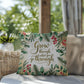 Grow Through What You Go Through Throw Pillow - Encouraging holiday pillow for healing