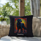 Shop our premium black golden retriever indoor outdoor pillow from MySisterIsASurvivor.