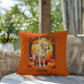 Yellow Labrador Retriever pillow, custom indoor outdoor lab cushion, cozy accent for pet lovers - MySisterIsASurvivor