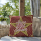 Shine Your Light This Season Throw Pillow - Gentle Christmas décor for inspiration and peace