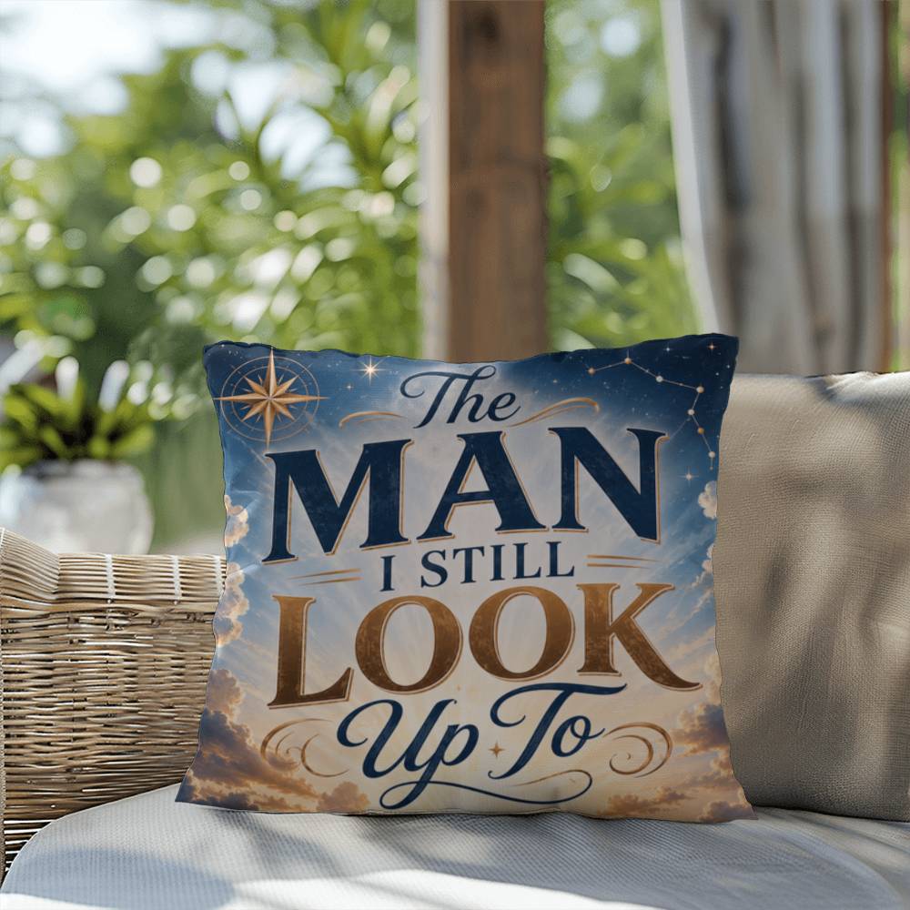 Shop our premium the man i still look up to throw pillow from MySisterIsASurvivor.