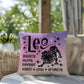 Leo Indoor/Outdoor Pillow – Zodiac Astrology Decor, Boho Accent for Home & Patio