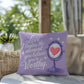 Love Begins The Moment You Believe You're Worthy: Indoor/Outdoor Pillow Self-Care for Relaxation, Mindfulness & Emotional Wellness