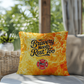 Custom pillow reminding first responders that bravery includes self-care and rest. Perfect for cozy spaces and mental health awareness.