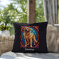 Classic Golden Retriever indoor/outdoor pillow, custom dog lover throw pillow for home or gift