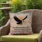 This Memorial Day, Let's Remember Indoor/Outdoor Pillow: Resilient Comfort - Mental Health & Memorial Tribute