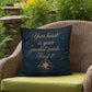 Your Heart Is Your Greatest Guide - Trust It: Indoor/Outdoor Pillow Self-Care for Relaxation, Mindfulness & Emotional Wellness