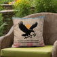 Freedom Isn't Free Indoor/Outdoor Pillow: Resilient Comfort - Mental Health & Memorial Tribute