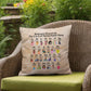 Brainwave Buzzwords: Indoor/Outdoor Pillow - Mental Health Slang From A to Z for Positivity, Awareness & Support