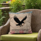 Honoring Those We Lost Indoor/Outdoor Pillow: Resilient Comfort - Mental Health & Memorial Tribute