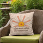 Love Starts Within And Radiates Out: Indoor/Outdoor Pillow Self-Care for Relaxation, Mindfulness & Emotional Wellness