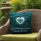 Your Courage Creates Ripples Of Love: Indoor/Outdoor Pillow Self-Care for Relaxation, Mindfulness & Emotional Wellness