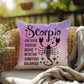 Scorpio Indoor/Outdoor Pillow – Zodiac Astrology Decor, Boho Accent for Home & Patio