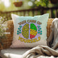 Take Care of Yourself: Indoor/Outdoor Pillow for Wellness, Style & Stress Relief