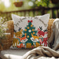 Joy Is Found in Gentle Moments Throw Pillow - Calm holiday décor for mindfulness and rest