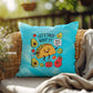 Let's Taco 'Bout It Indoor/Outdoor Pillow -Mental Health Support, Self-Care Decor, Anxiety Relief Throw Cushion