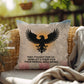 They Fought For Us Indoor/Outdoor Pillow: Resilient Comfort - Mental Health & Memorial Tribute