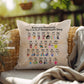 Brainwave Buzzwords: Indoor/Outdoor Pillow - Mental Health Slang From A to Z for Positivity, Awareness & Support