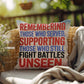 Remembering Those Who Served Patriotic Veteran Tribute Pillow - Military Home Decor - PTSD Awareness - MySisterIsASurvivor