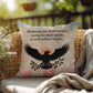 Honoring The Brave Indoor/Outdoor Pillow: Resilient Comfort - Mental Health & Memorial Tribute