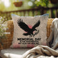 Memorial Day Is For Remembering Indoor/Outdoor Pillow: Resilient Comfort - Mental Health & Memorial Tribute