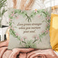 Love Grows Stronger When You Nurture Your Soul: Indoor/Outdoor Pillow Self-Care for Relaxation, Mindfulness & Emotional Wellness