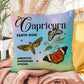 Capricorn Butterfly Indoor/Outdoor Pillow – Zodiac Astrology Decor, Boho Accent for Home & Patio