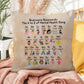 Brainwave Buzzwords: Indoor/Outdoor Pillow - Mental Health Slang From A to Z for Positivity, Awareness & Support