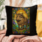 Shop our warthog stained glass style throw pillow featuring the 16" x 16" style option from MySisterIsASurvivor.