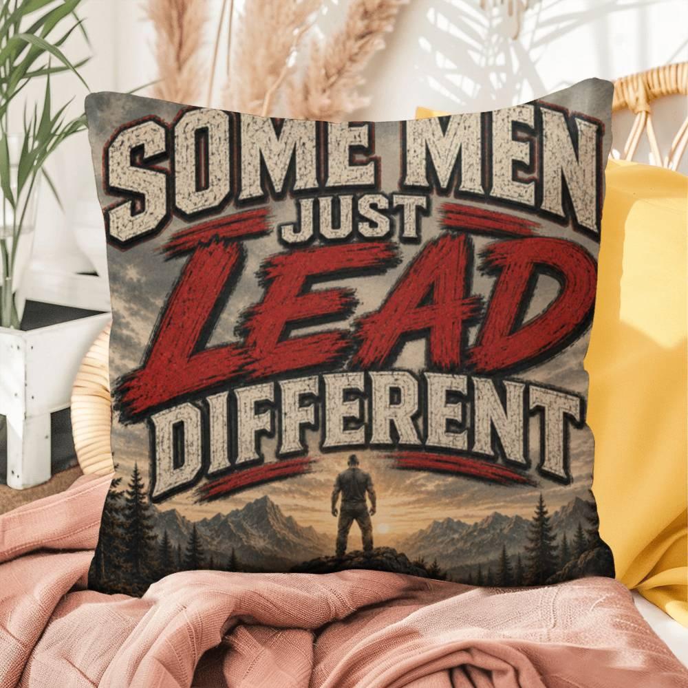 Shop our premium some men just lead different throw pillow from MySisterIsASurvivor.