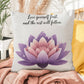Love Yourself First, And The Rest Will Follow: Indoor/Outdoor Pillow Self-Care for Relaxation, Mindfulness & Emotional Wellness