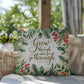 Grow Through What You Go Through Throw Pillow - Encouraging holiday pillow for healing