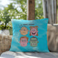 Mood: Human Indoor/Outdoor Pillow, Custom Throw Cushion for Anxiety Relief & Self-Care, Mental Health Support