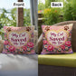 Shop our premium my cat saved me too throw pillow from MySisterIsASurvivor.
